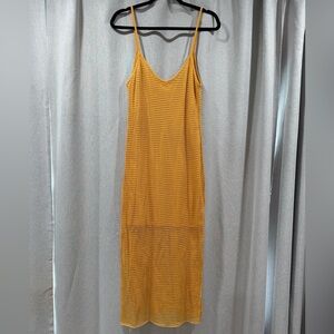 Bershka Honey Yellow Knit dress